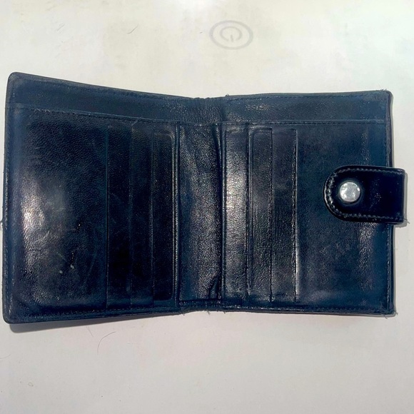 🖤 Chanel Compact Wallet Timeless CC Vintage Patent Leather Double Snap Bifold - Picture 4 of 12